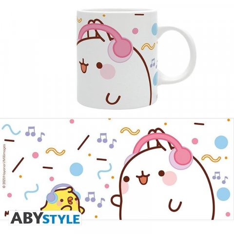 neuveden: Molang Hrnek keramický 320 ml - Music Molang
