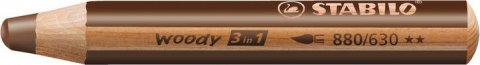 neuveden: Pastelka STABILO Woody 3v1 hnědá neuveden: Pastelka STABILO Woody 3v1 hnědá