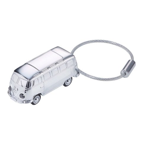 neuveden: Troika klíčenka - obytný vůz VW Camper T1, 1962 (kovová, s LED světlem, stř