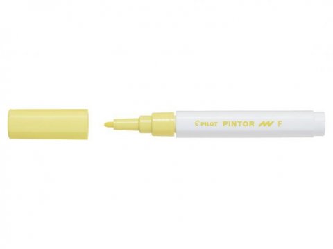 neuveden: PILOT Pintor Fine akrylový popisovač 0,9-1,5mm - pastelový žlutý neuveden: PILOT Pintor Fine akrylový popisovač 0,9-1,5mm - pastelový žlutý