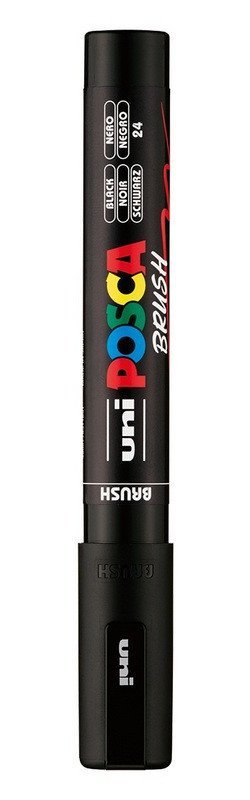 neuveden: Posca popisovač PC-5BR - černý 1 - 4 mm