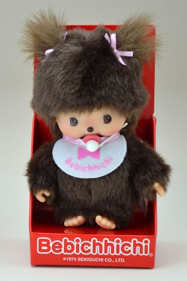 neuveden: Monchhichi 15cm - holka s dudlíkem (Mončiči) neuveden: Monchhichi 15cm - holka s dudlíkem (Mončiči)