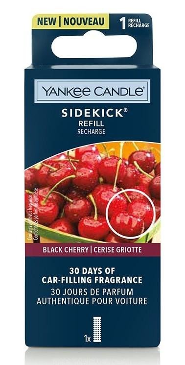 neuveden: YANKEE CANDLE Sidekick Black Cherry - vůně do auta náhradní náplň