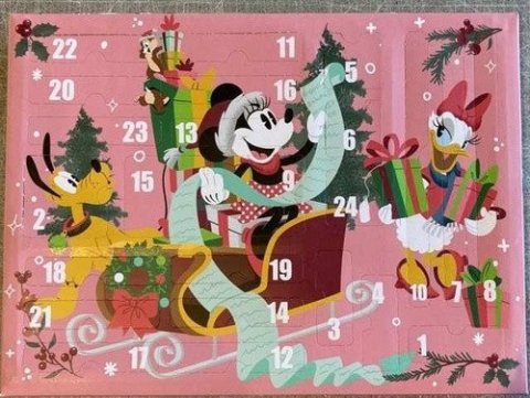 neuveden: Adventní kalendář Disney Minnie