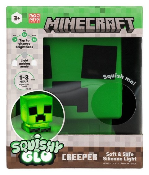 -: SquishyGlo Silikonové světlo Minecraft - Creeper