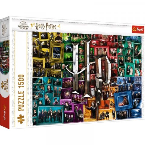 neuveden: Trefl Puzzle Harry Potter - Svět Harryho Pottera/1500 dílků