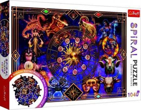 neuveden: Trefl Spiral Puzzle Znamení zvěrokruhu / 1040 dílků