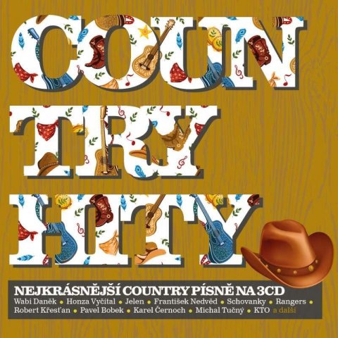 Různí interpreti: Country hity: Nejkrásnější country písně - 3CD Různí interpreti: Country hity: Nejkrásnější country písně - 3CD