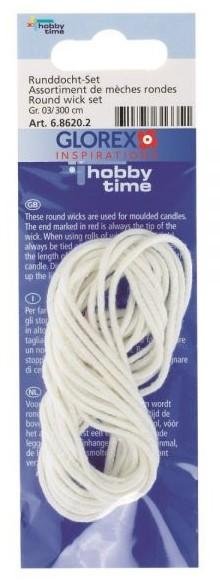 neuveden: Glorex Knot kulatý 1,6 mm délka 3 m