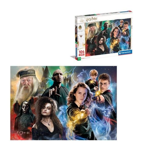 neuveden: Puzzle Super: Harry Potter 104 dílků
