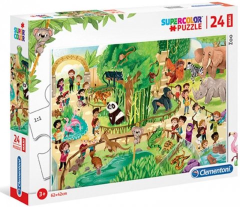 neuveden: Puzzle Maxi ZOO 24 dílků