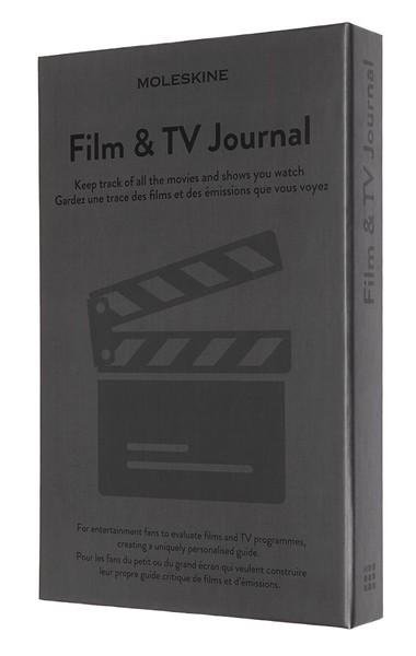 neuveden: Zápisník Moleskine Passion Film & TV Journal - L, šedý