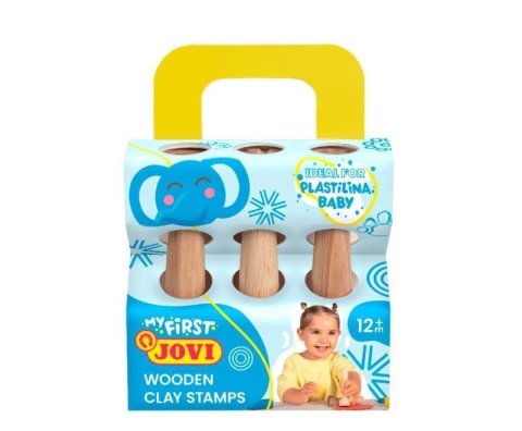 neuveden: JOVI BABY dřevěná razítka - 3ks