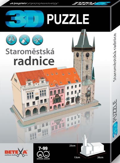 neuveden: Staroměstská radnice - 3D puzzle neuveden: Staroměstská radnice - 3D puzzle