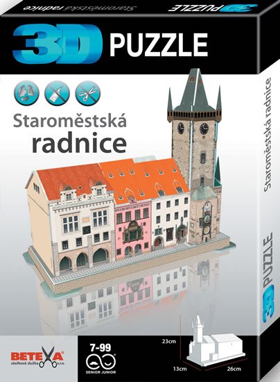 neuveden: Staroměstská radnice - 3D puzzle