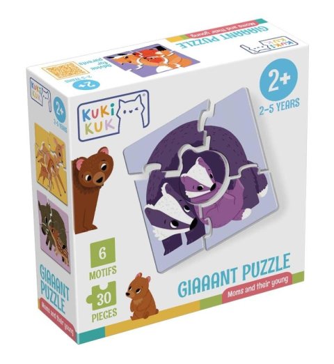 neuveden: KukiKuk Giaaant Puzzle Mums and Their Young