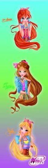 neuveden: Winx club Bloom - Záložka s 3D efektem