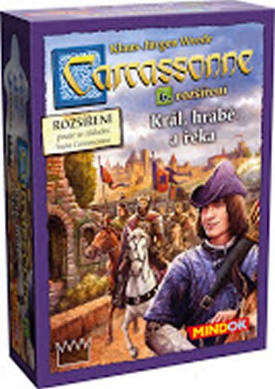 Wrede Klaus-Jürgen: Carcassonne: Rozšíření 6: Král, hrabě a řeka Wrede Klaus-Jürgen: Carcassonne: Rozšíření 6: Král, hrabě a řeka
