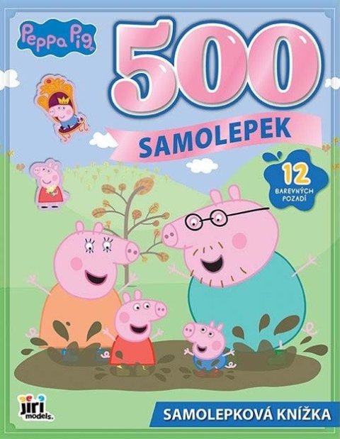 neuveden: Prasátko Peppa - 500 samolepek