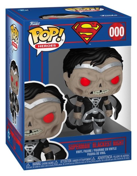 -: Funko POP Heroes: Superman - Superman Blackest Night #000