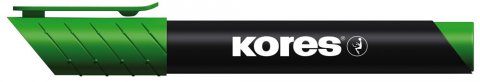 neuveden: Kores K-MARKER Permanentní popisovač, kulatý hrot 3 mm, zelený neuveden: Kores K-MARKER Permanentní popisovač, kulatý hrot 3 mm, zelený