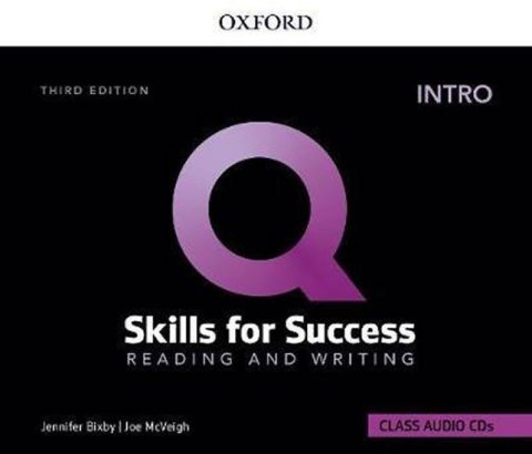 Bixby Jennifer: Q: Skills for Success Intro Reading & Writing Class Audio CDs /1/, 3d