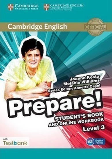 Kosta Joanna: Prepare 3/A2 Student´s Book and Online Workbook with Testbank