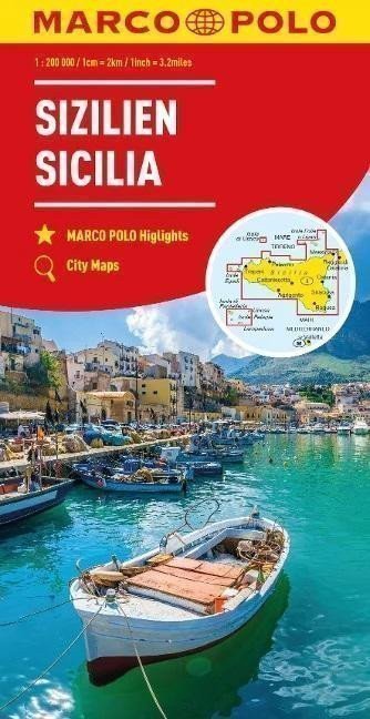 neuveden: Itálie č.14 - Sicílie 1:200 000 / regionální mapa
