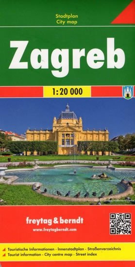 neuveden: PL 146 Záhřeb 1:20 000 / plán města