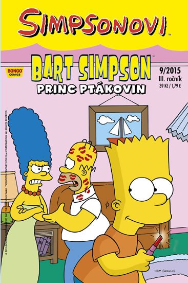 Groening Matt: Simpsonovi - Bart Simpson 9/2015 - Princ ptákovin Groening Matt: Simpsonovi - Bart Simpson 9/2015 - Princ ptákovin