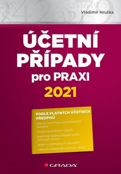 Hruška Vladimír: Účetní případy pro praxi 2021