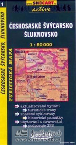 neuveden: SC 001 Českosaské Švýcarsko, Šluknovsko 1:50 000