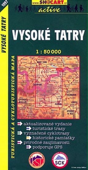 neuveden: SC 1097 Vysoké Tatry 1:50 000