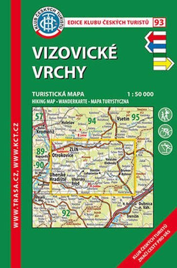 neuveden: Slezské Beskydy,Jablunkovsko /KČT 97 1:50T Turistická mapa