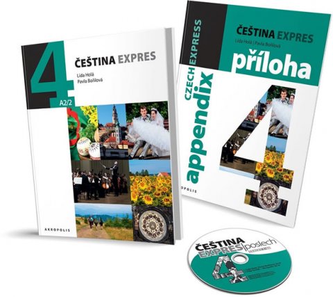 Holá Lída: Čeština Expres 4 (A2/2) anglická + CD Holá Lída: Čeština Expres 4 (A2/2) anglická + CD