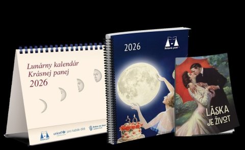 Kanyzová Žofie: Lunárny kalendár Krásnej panej 2026 (slovensky)
