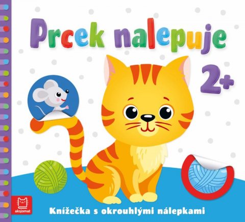 Bator Agnieszka: Prcek nalepuje 2+ / Knížečka s okrouhlými nálepkami