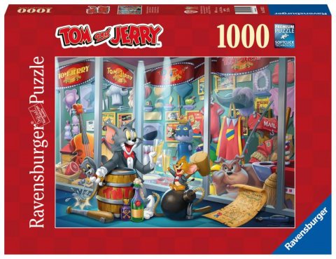 neuveden: Puzzle Síň slávy Toma a Jerryho 1000 dílků