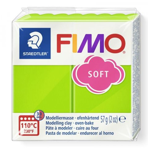 neuveden: FIMO soft 57g - světle zelená