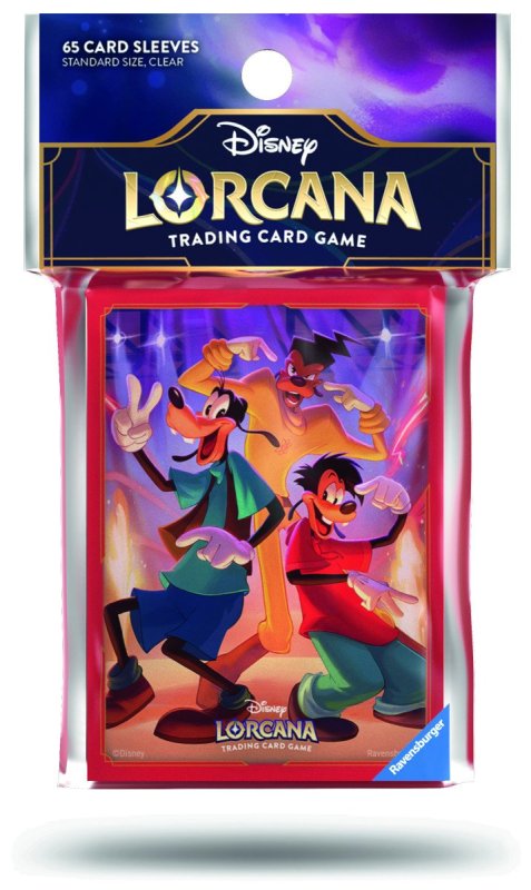 neuveden: Disney Lorcana TCG: Fabled - Card Sleeves Goofy, Max & Powerline