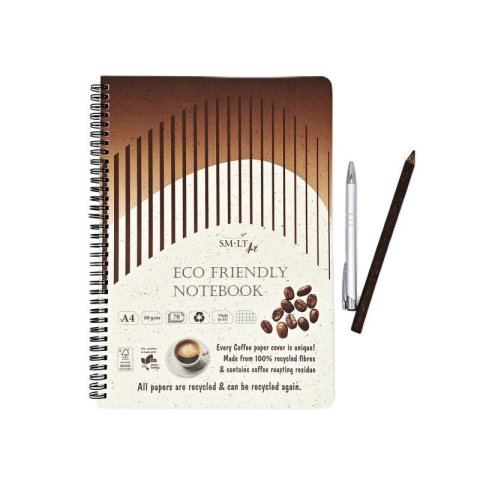neuveden: SMLT Art Sešit na spirále ECO Coffee paper A4 - 70 listů neuveden: SMLT Art Sešit na spirále ECO Coffee paper A4 - 70 listů