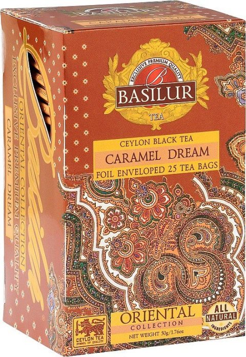 neuveden: BASILUR Orient Caramel Dream přebal 25x2g