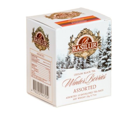 neuveden: BASILUR Winter Berries Assorted přebal 10x2g