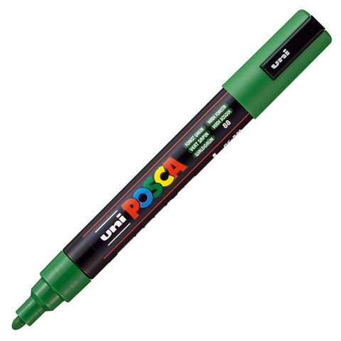 -: Posca popisovač PC-5M, 1,8 - 2,5 mm, lesní zeleň (88)