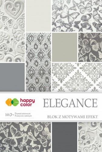 neuveden: Blok s effect papíry 20 x 29 cm Ele gance 170-220 g