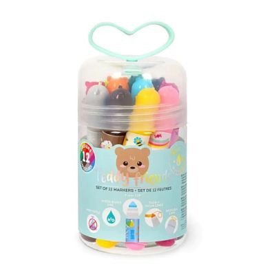 neuveden: Sada fixů Legami - Teddy Friends (12 kusů)