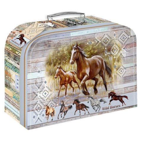 neuveden: Školní kufřík vel. 35 Wild horses