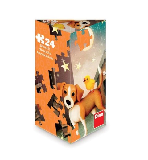 neuveden: Puzzle triangl Ztracené kuřátko 24 dílků