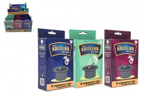 neuveden: Malý kouzelník - 10 jednotlivých triků (3 druhy)