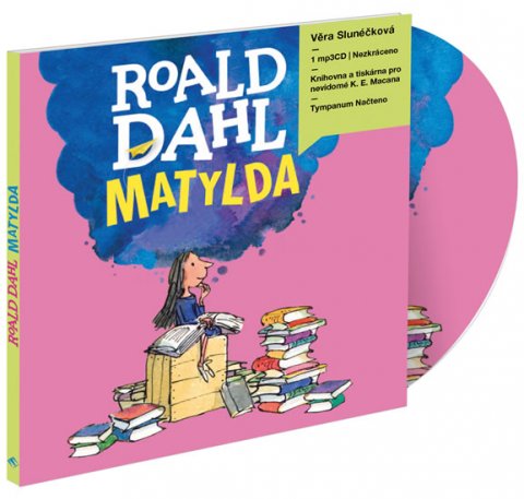 Dahl Roald: Matylda - CDmp3 (Čte Věra Slunéčková)